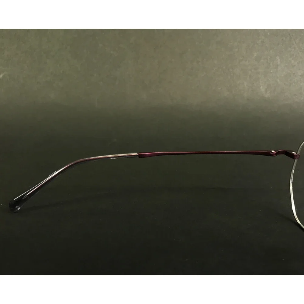 Gigi Studios Eyeglasses Frames ALEGRIA 8117/0 Gray Matte Red Bordeaux 53-17-140